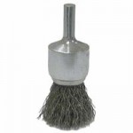 Weiler 36047 Vortec Pro Stem Mounted Crimped Wire End Brushes