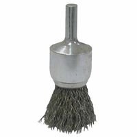 Weiler 36048 Vortec Pro Stem Mounted Crimped Wire End Brushes