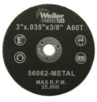 Weiler 56062 Wolverine Thin Cutting Wheels