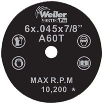 Weiler 56273 Wolverine Thin Cutting Wheels