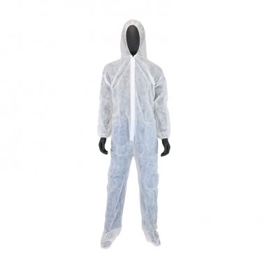 West Chester 3509/XXXL SBP Protective Coveralls with Hood and Boots