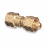 Western Enterprises 802 Brass Cylinder Adaptors