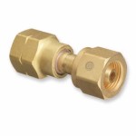 Western Enterprises 843 Brass Cylinder Adaptors