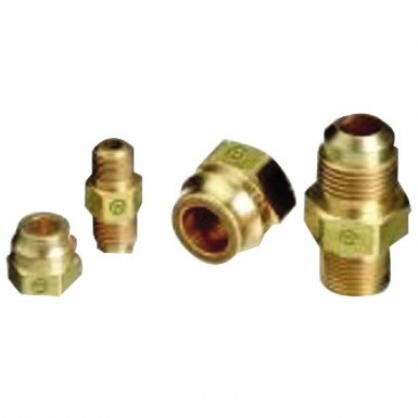 Western Enterprises F-12 Brass SAE Flare Tubing Connections
