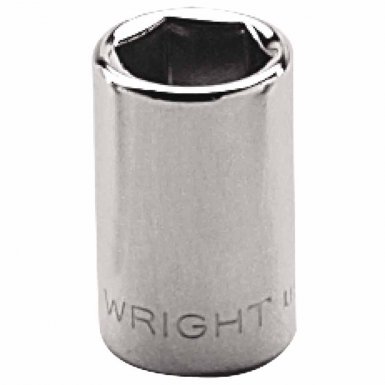 Wright Tool 20-10MM 1/4" Dr. Standard Sockets