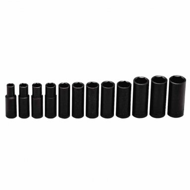 Wright Tool 340 3/8 Drive, 12 Point Standard and Deep Socket Set (29-Piece)