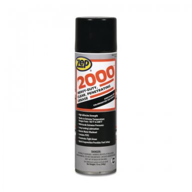 Zep Professional 416401 Zep 2000 Heavy-Duty Clear Penetrating Greases